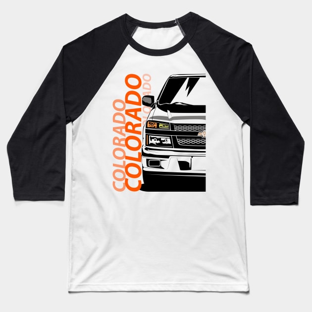 Chevy Colorado 2LT Baseball T-Shirt by gaplexio